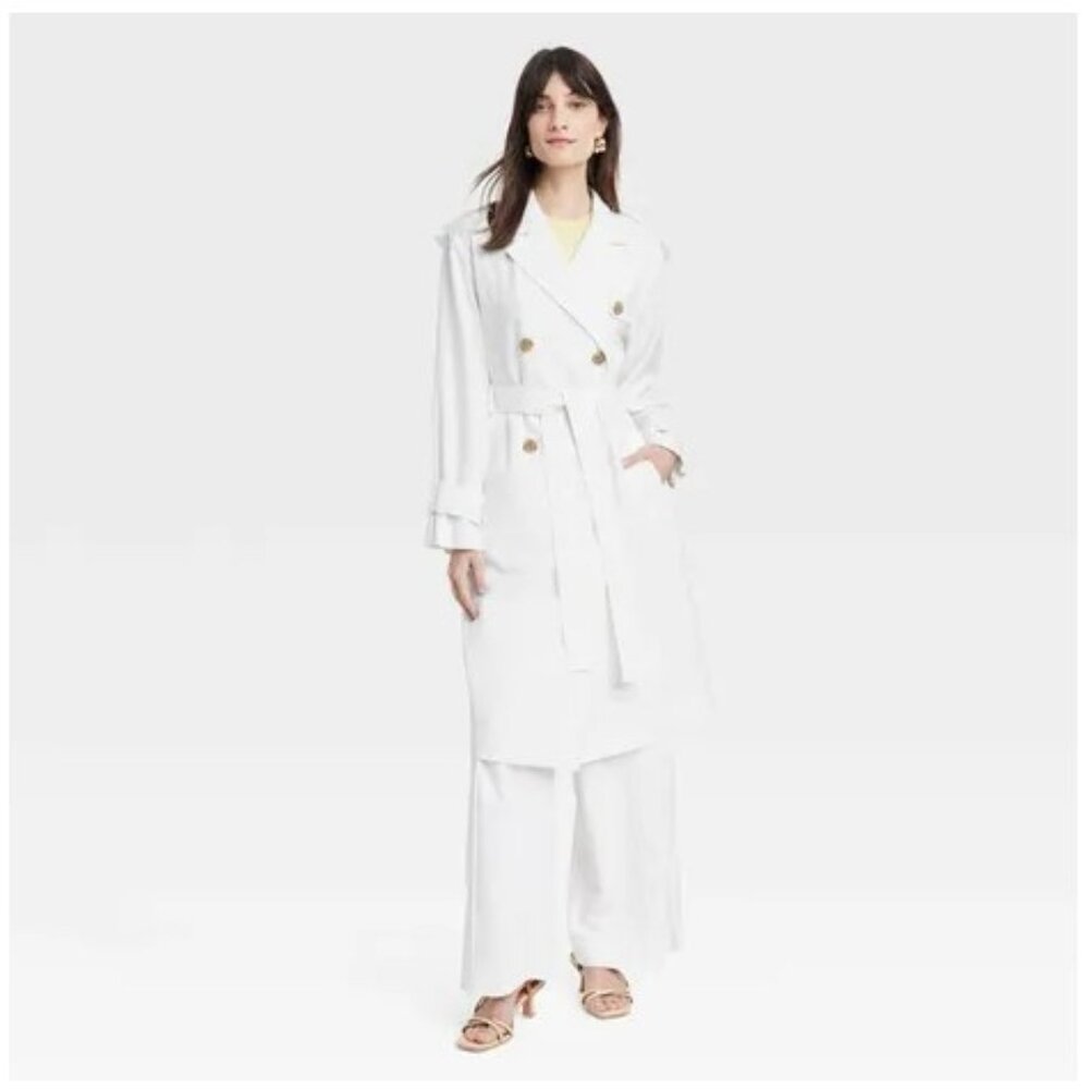 A New Day™ - Statement ‘White’ Trench Coat